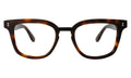 Front view of Bobby Optical in Havana/Matte Black/Optical