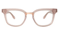 Front view of Bobby Optical in Thistle/Rose Gold/Optical
