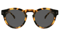 Front view of Leonard Sunglasses in Tortoise/Grey