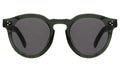 Front view of Leonard II E Sunglasses in Pine/Grey