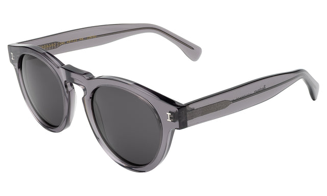 Leonard Sunglasses side view in Mercury / Grey