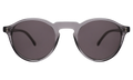 Front view of Capri Sunglasses in Mercury/Grey