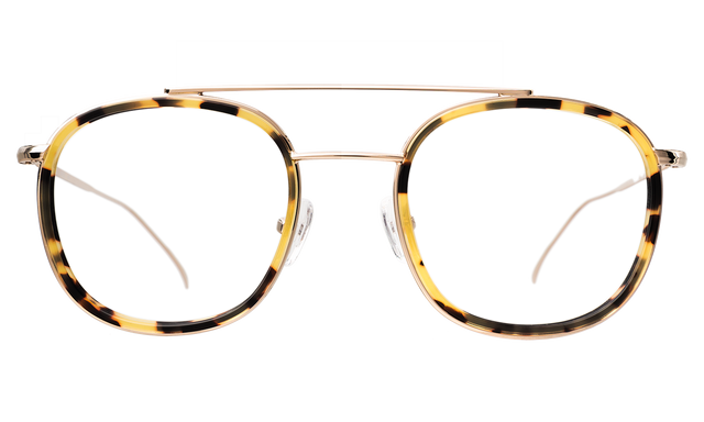 Corfu Optical front view in Tortoise/Gold Optical
