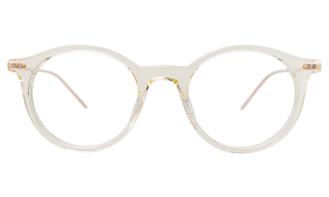 Dana Optical front view in Champagne/Rose Gold Optical