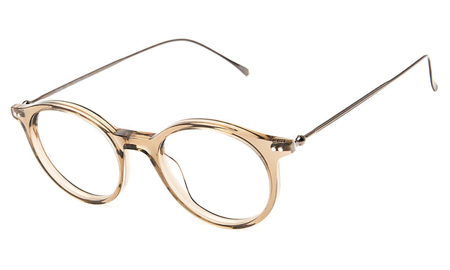 Dana Optical side view in Fawn/Gunmetal Optical