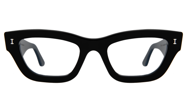 Donna Optical front view in Black Optical