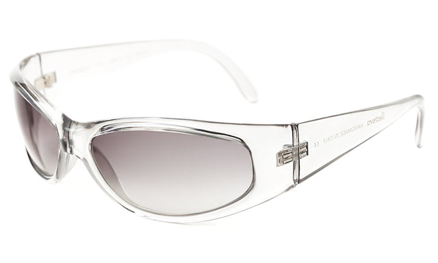 Granada 60 Sunglasses side view in Fog with Grey Gradient Lenses
