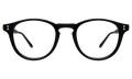Front view of Lawrence Optical in Black/Optical