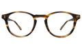 Front view of Lawrence Optical in Dark Sand/Optical