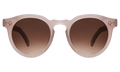 Front view of Leonard II E Sunglasses in Thistle/Brown Gradient