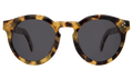 Front view of Leonard II E Sunglasses in Tortoise/Grey