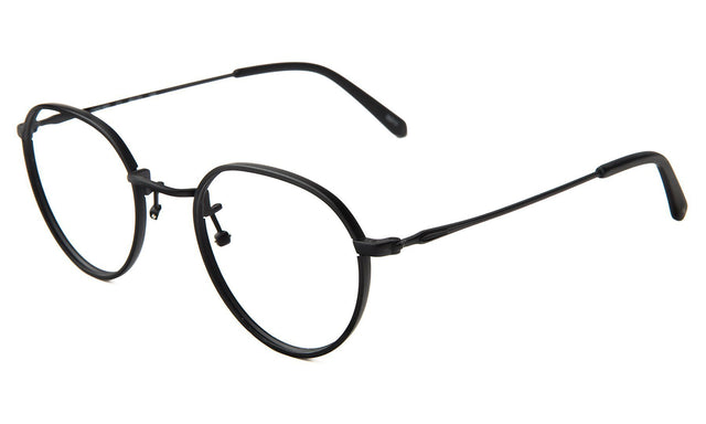 Oxford Optical side view in Matte Black Optical