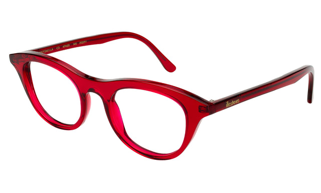 Antonella Optical side view in Mulberry Optical