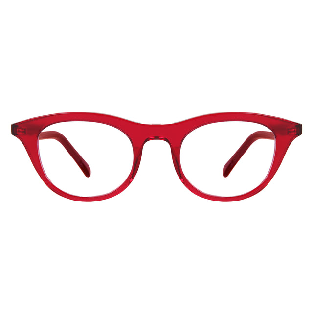 Antonella Optical front view in Mulberry Optical