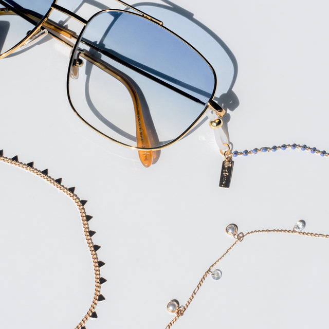 The Margarita chain near other chain options and the Frankie Sunglasses attached to Barbados  Margarita