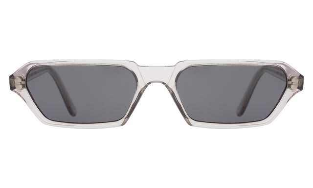 Baxter Sunglasses front view in Smoke with Grey