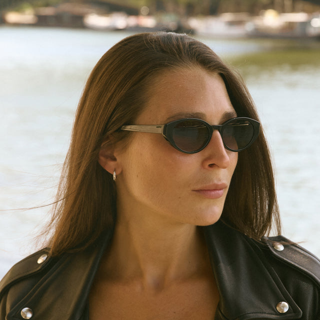 Bedford Sunglasses Shown on Model