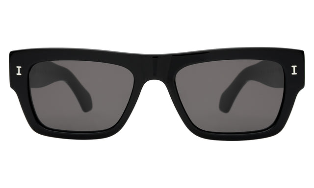 Belluna Sunglasses in Black with Grey Flat