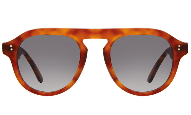 Bergen III Sunglasses front view in Nectar with Grey Gradient