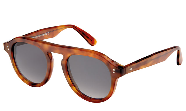 Bergen III Sunglasses side view in Nectar / Grey Gradient