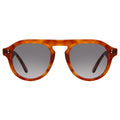 Front view of Bergen III Sunglasses in Nectar/Grey Gradient