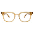 Front view of Bobby Optical in Citrine/Gold/Optical