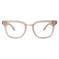 Front view of Bobby Optical in Thistle/Rose Gold/Optical