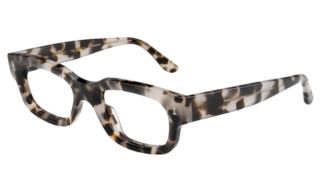 Cali Optical Side Profile in White Tortoise Optical