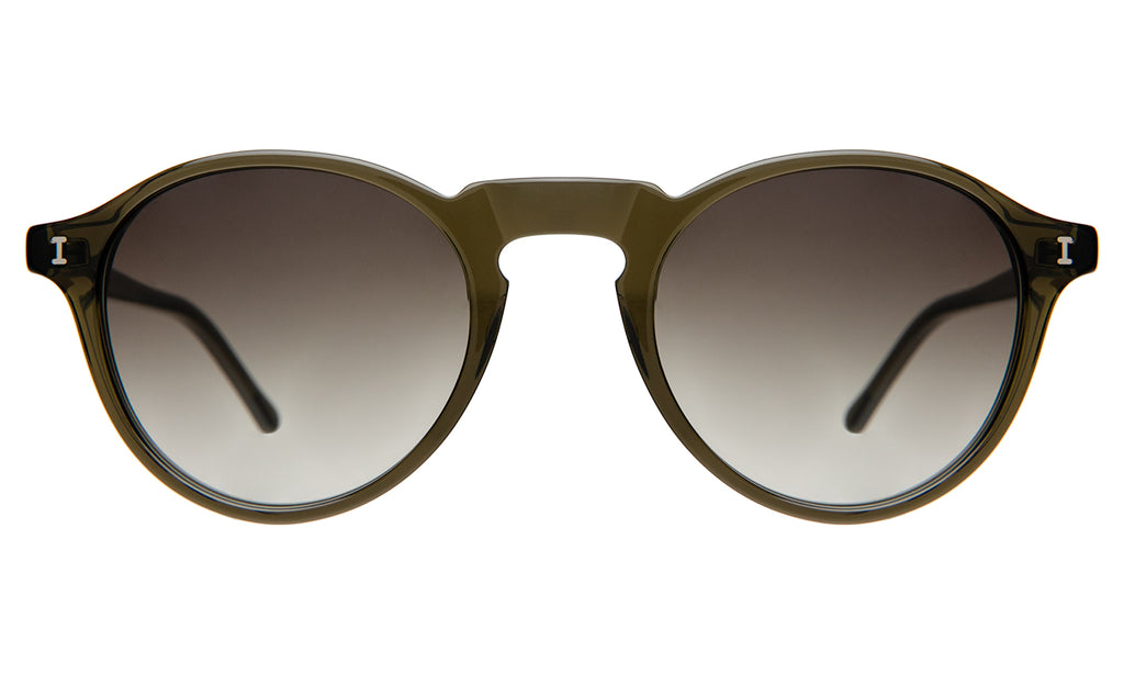 Illesteva Capri Sunglasses in Gray Tortoise Illesteva Capri Sunglasses In Mercury / Grey | ModeSens main image 3