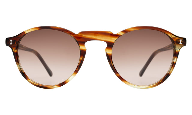 Capri Sunglasses in Sand Dune with Brown Gradient