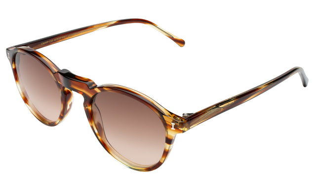 Capri Sunglasses Side Profile in Sand Dune / Brown Gradient