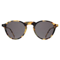 Front view of Capri Sunglasses in Tortoise/Grey