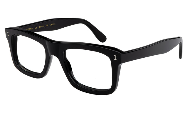 Catania Optical Side Profile in Black Optical