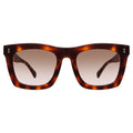 Front view of Charleston Sunglasses in Havana/Taupe Flat Gradient