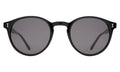 Front view of Como Sunglasses in Black/Grey