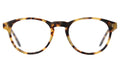 Front view of Cortina Optical in Matte Tortoise/Optical