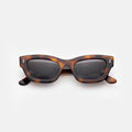 Front view of Donna Sunglasses in Havana/Grey