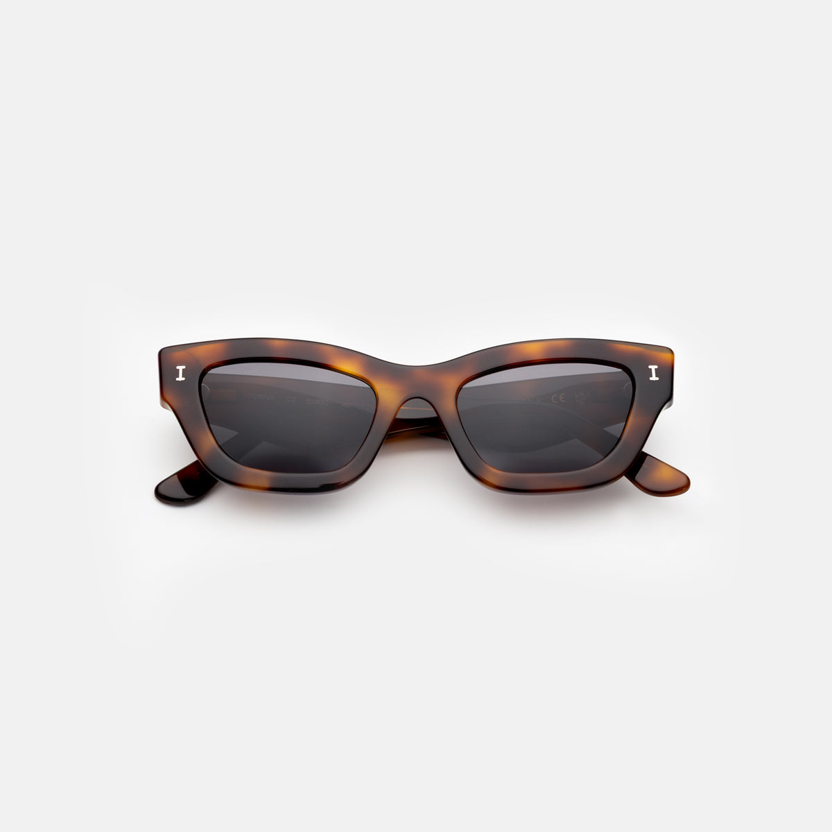 Donna Sunglasses in Havana with Grey lenses