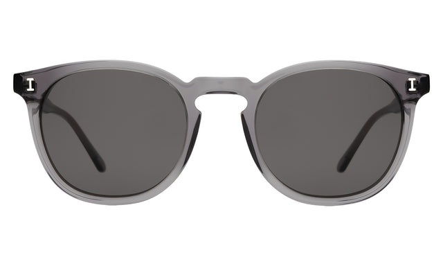  Eldridge Sunglasses in Mercury with Grey Flat