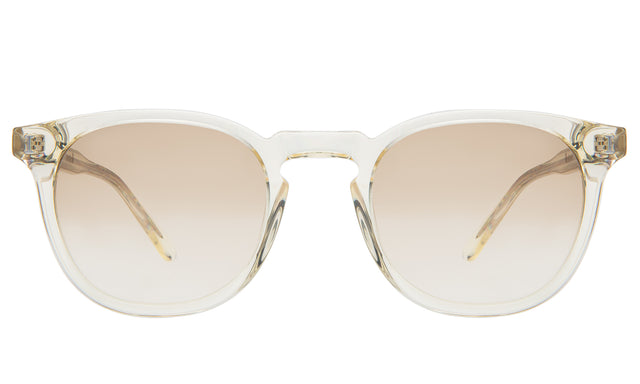 Eldridge 48 Sunglasses side view in Champagne / Taupe Flat Gradient