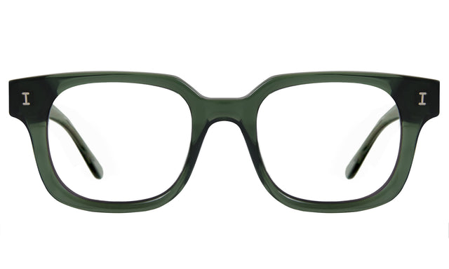 Ellison Optical front view in Pine Optical