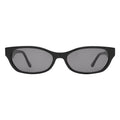 Front view of Encinitas Sunglasses in Black/Grey