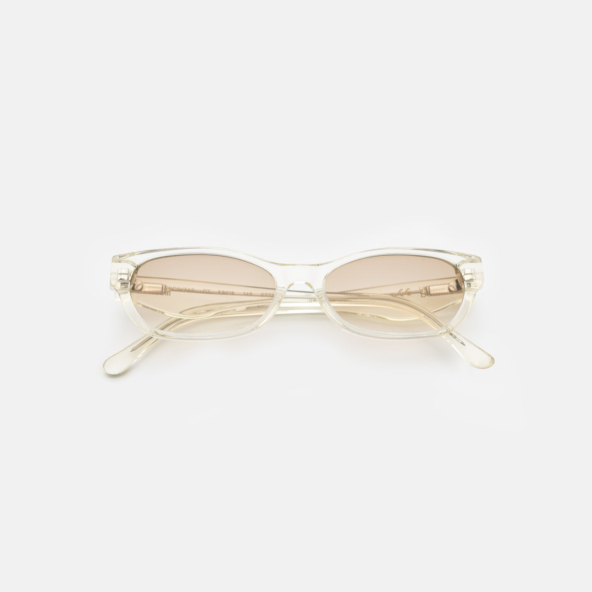 Encinitas Sunglasses in Champagne with Taupe Gradient lenses