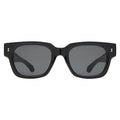 Front view of Francesco Sunglasses in Black/Grey
