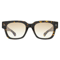 Front view of Francesco Sunglasses in Flame/Taupe Gradient