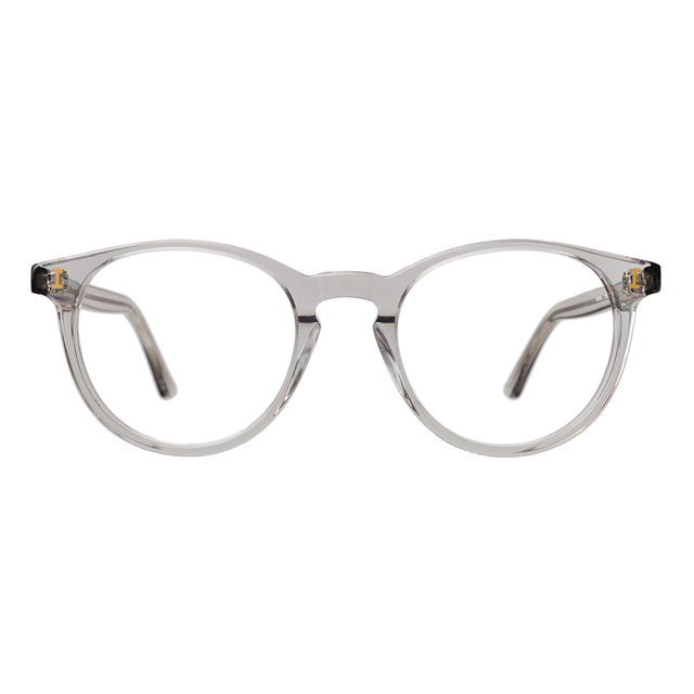  Greta Optical front view in Smoke Optical