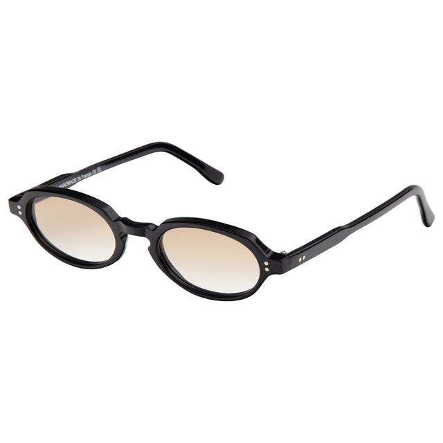 Hamburg Sunglasses side view in Black / Taupe Flat Gradient