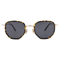 Front view of Hunter Ace Sunglasses in Flame/Gold/Grey