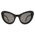Front view of Kim Shui x illesteva in Black/Grey