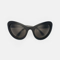 Front view of Kim Shui x illesteva in Black/Grey